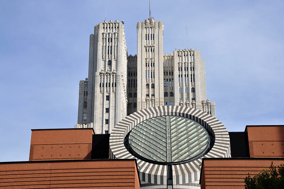 Aussenansicht des SFMOMA Museum, San Francisco, Kalifornien, USA, Amerika