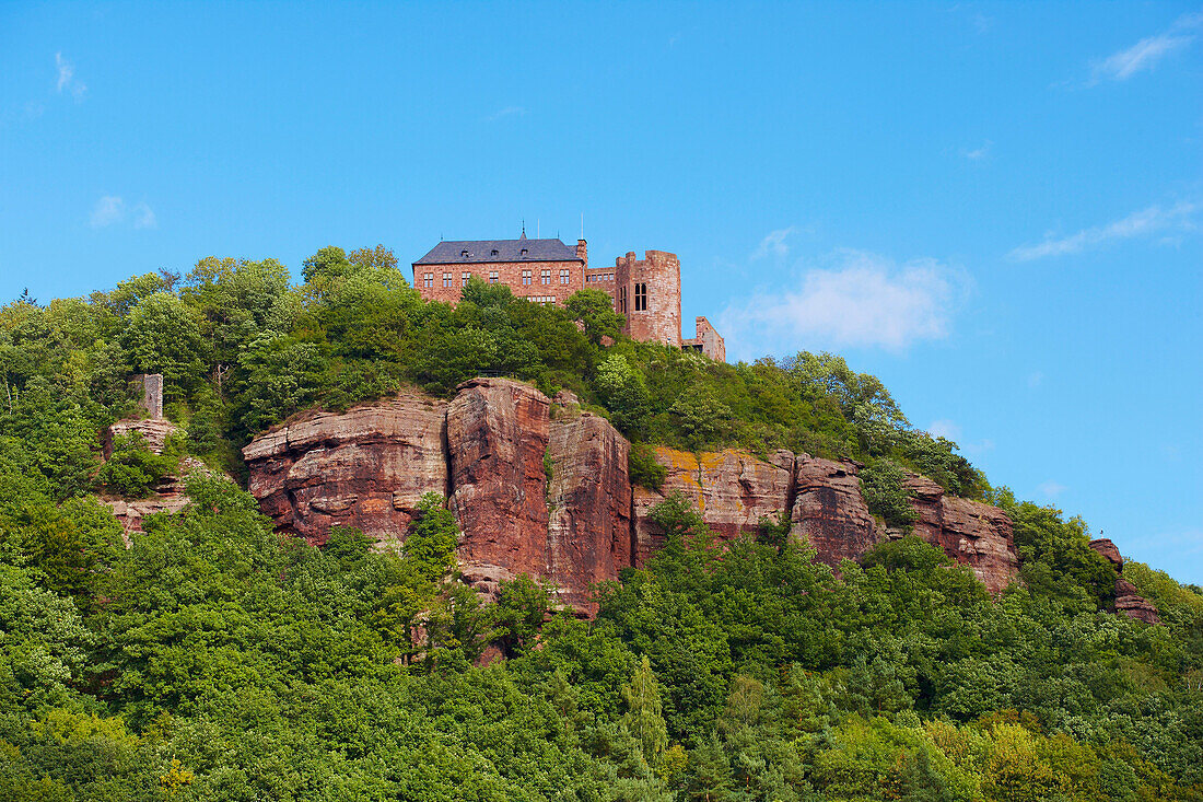 Burg Nideggen, Eifel, Nordrhein-Westfalen, Deutschland, Europa