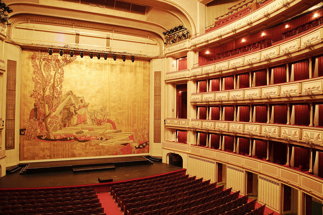 State Opera House - interior, Vienna, Austria