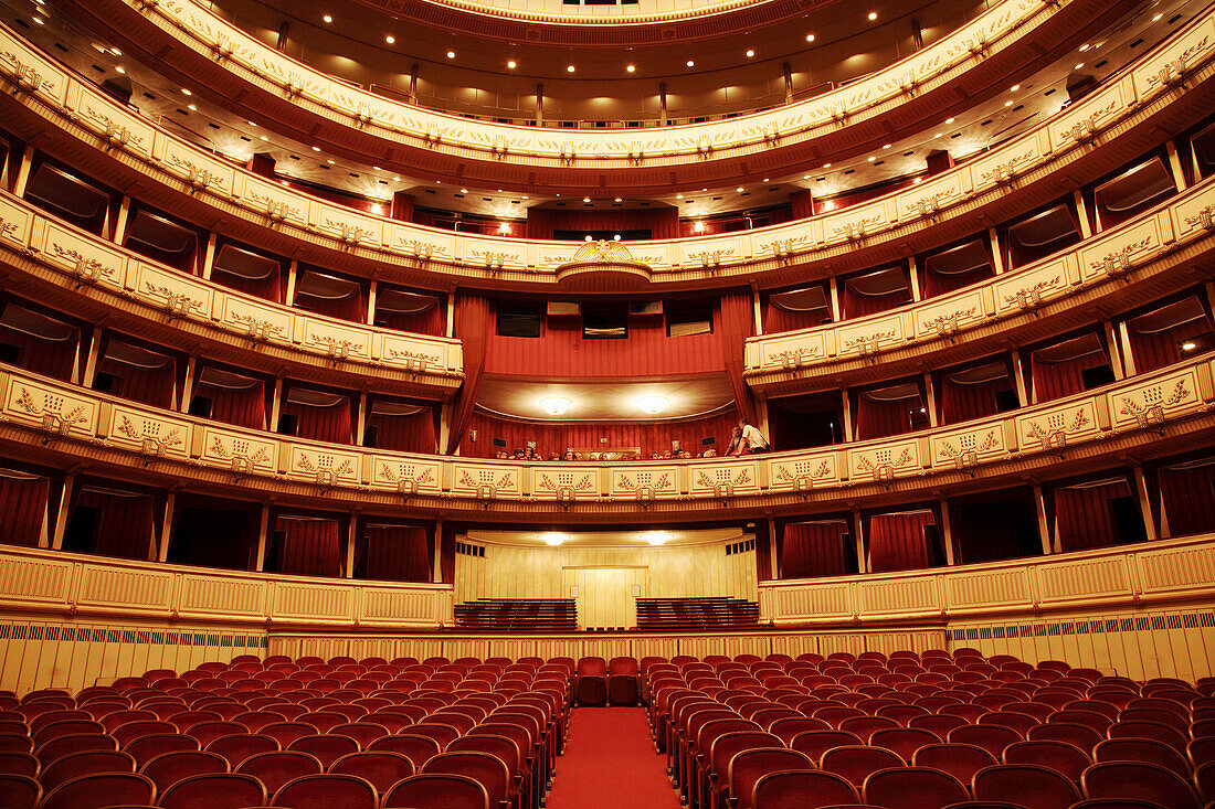 State Opera House - interior, Vienna, Austria