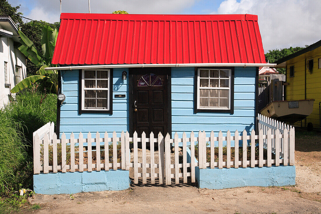 Local house, St Peter, Barbados, Caribbean