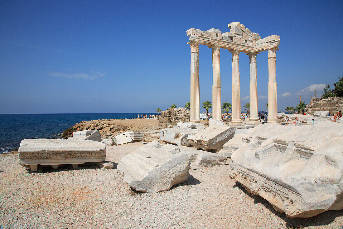 Temple of Apollo, Side, Mediterranean, Turkey