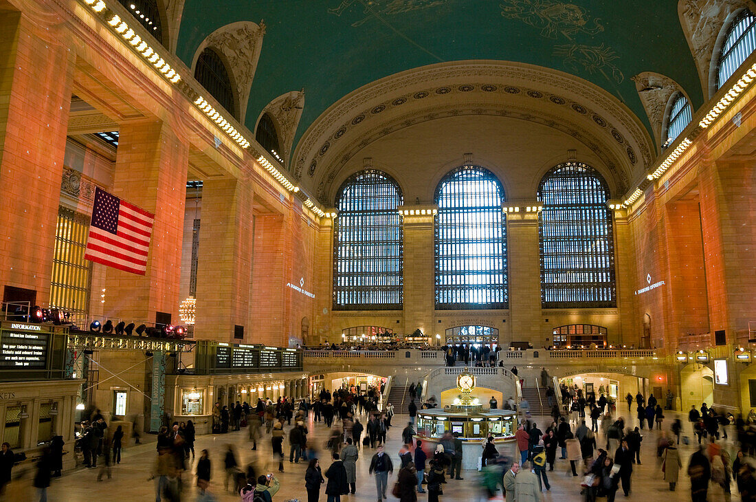 Grand Central Station - interior, New York, New York State, USA