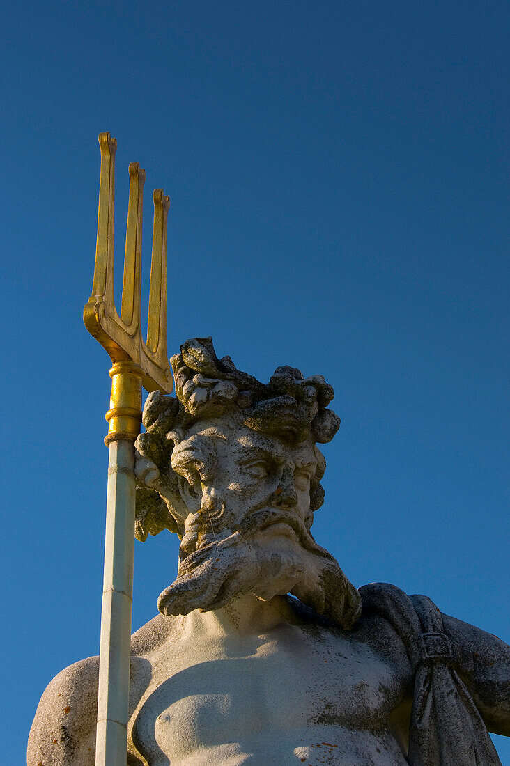Schloss Nymphenburg - Neptune statue, Munich, Bavaria, Germany