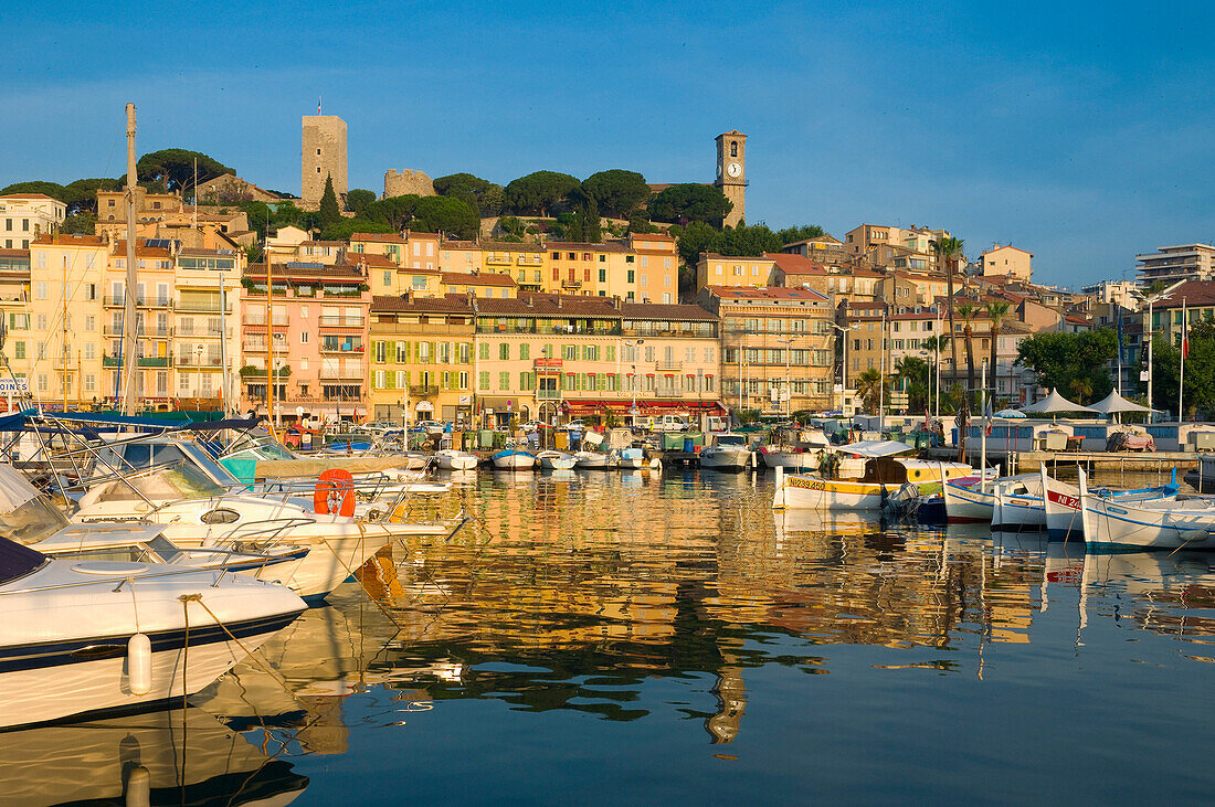 Le Suquet - Old Town and Old Harbour, Cannes, Cote dÕAzur, France