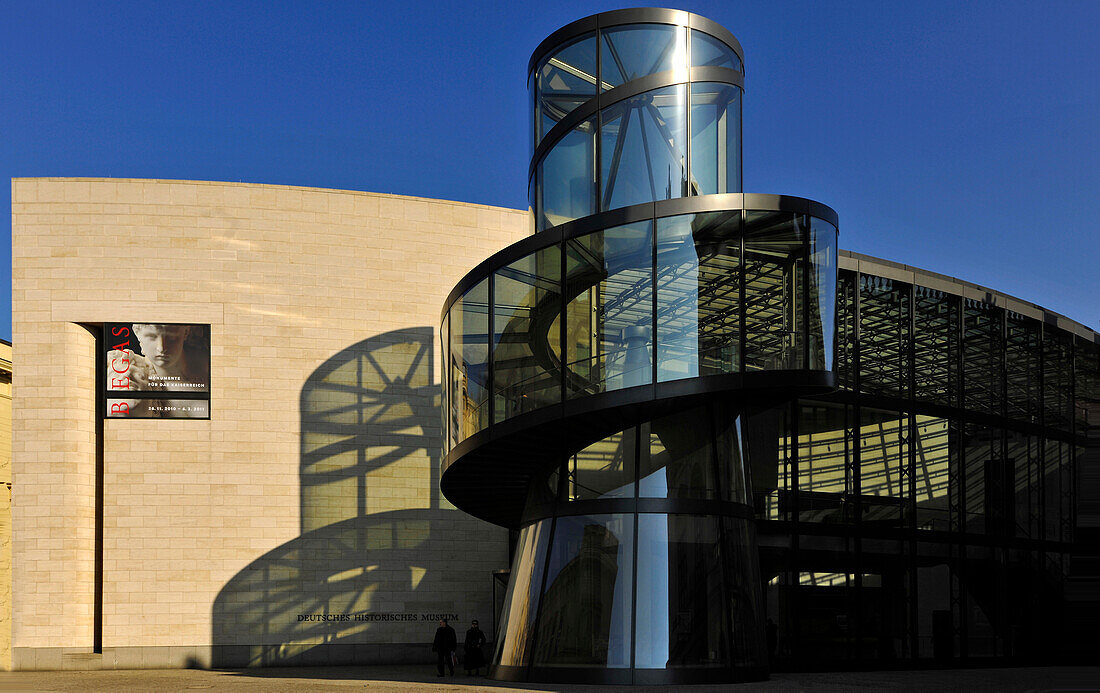 The extension of the German Historical Museum, Berlin, Germany