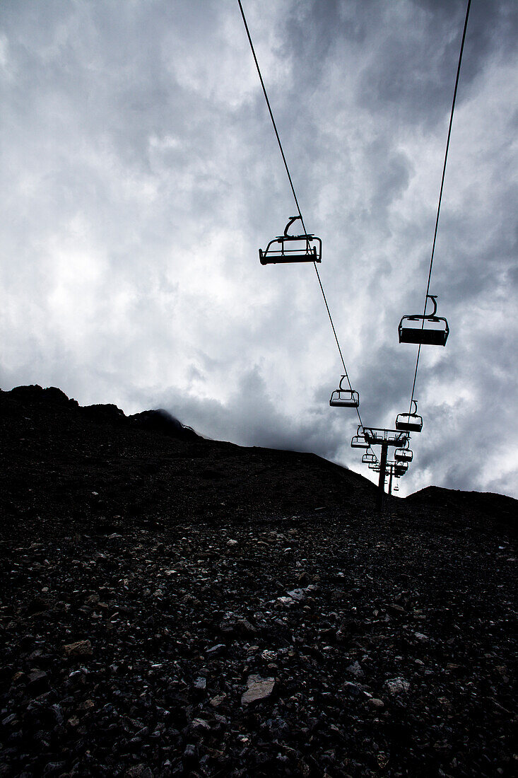 Chairlift, End-der-Welt-Ferner, Ortler, Trentino-Alto Adige/Südtirol, Italy