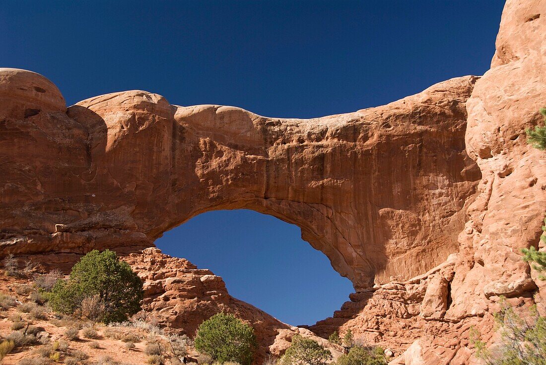 North Window Arch, Arches National Park, Utah, USA