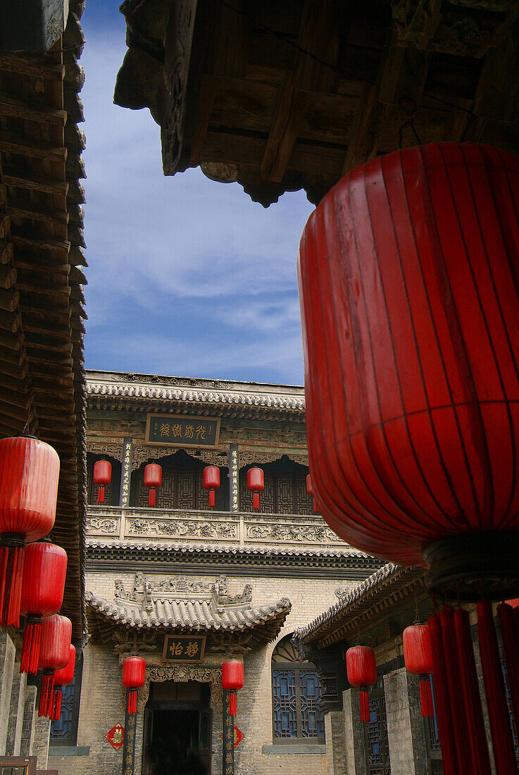 Qiao's Compound (chief location in the filmRaise the Red Lantern') near Pingyao city, Shanxi province, China