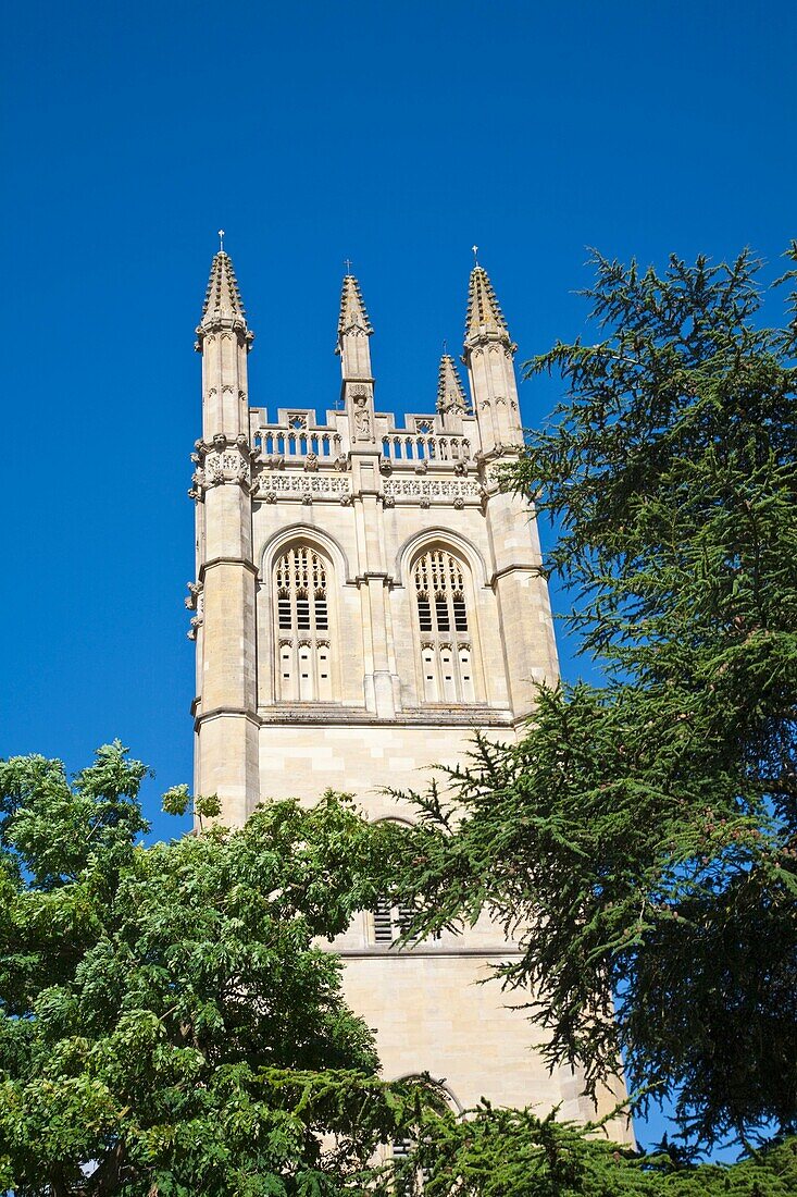Magdalen College Great Tower, High Street, Oxford, Oxfordshire, England, UK
