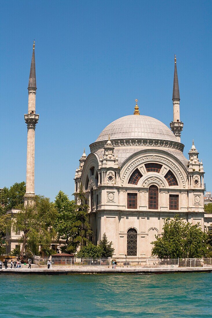 Dolmabahce Mosque, beside the Bosphorus, Istanbul, Turkey