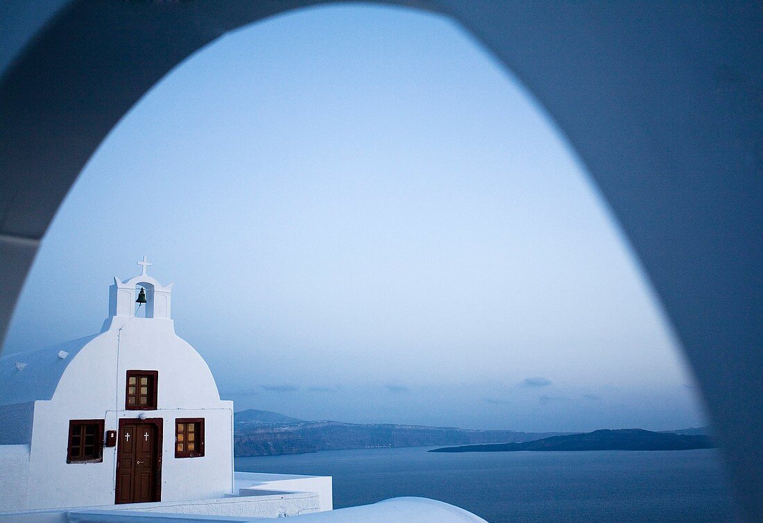 Oia. Santorini Island. Cyclades Islands. Greece.