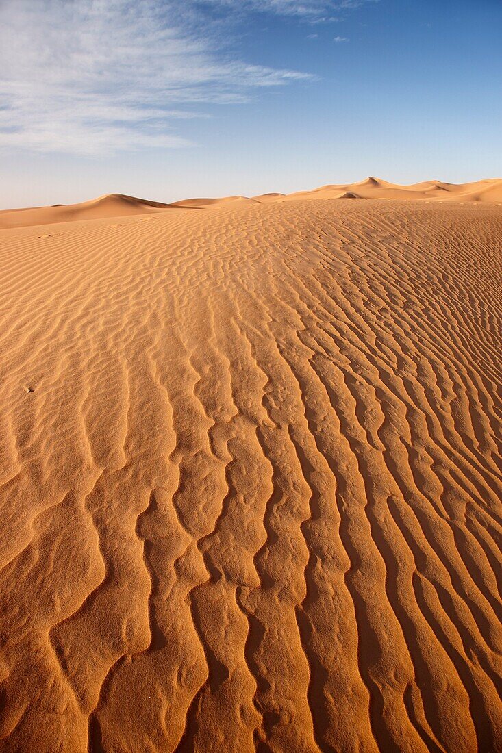 Sand dunes, Idhan Ubari, Wadi Al Hayaa, Libia