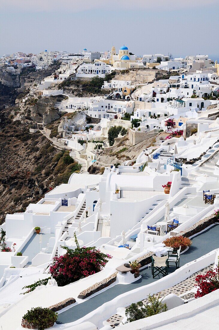 Greece, Cyclades, Santorini Village of Oia