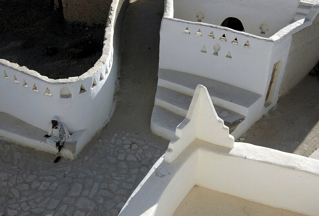 View of Governor's House area in the old town, Ghadamis, Libya