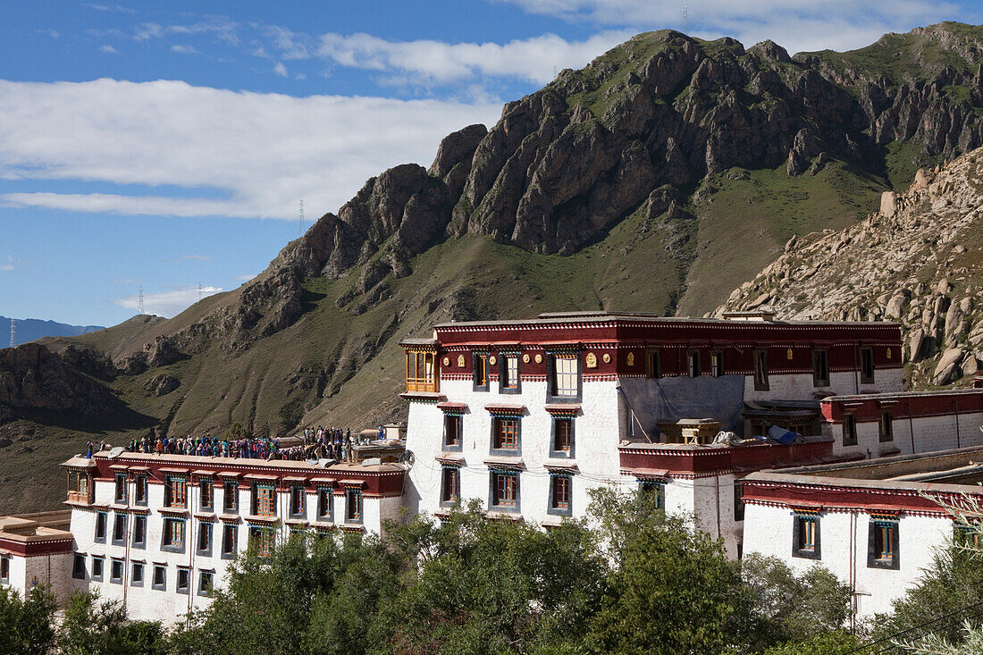 Drepung Klosterkomplex bei Lhasa, autonomes Gebiet Tibet, Volksrepublik China