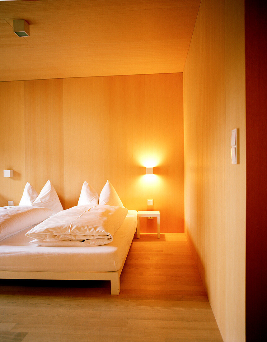 Double room, Hotel Post Bezau, Bregenz, Vorarlberg, Austria