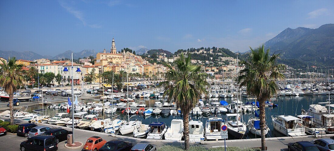 France, Provence, Cote d'Azur, Menton