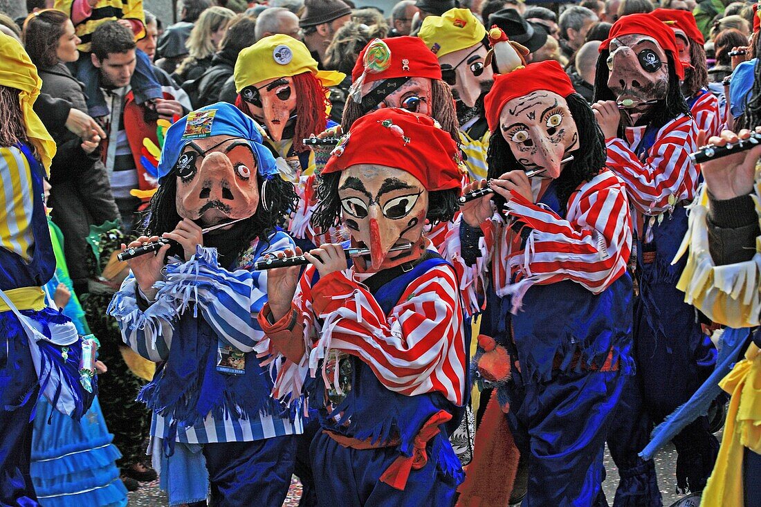 Fasnacht, Basel's traditional carnival, Swtzerland