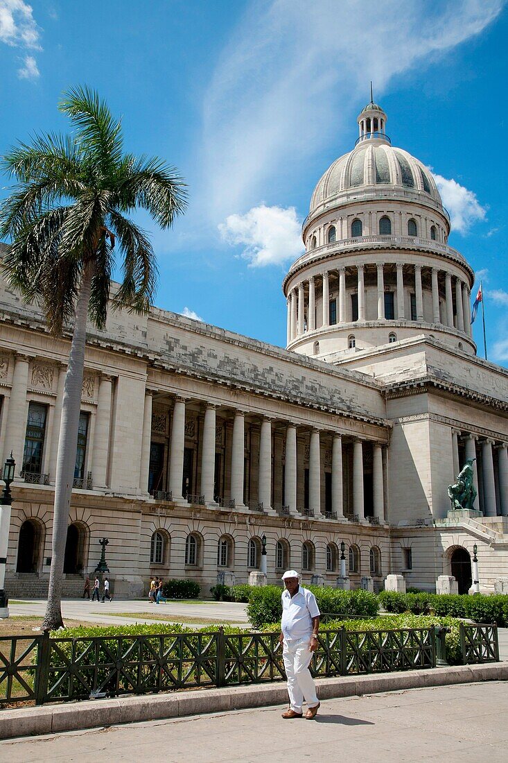 The Capitol is the Natural Science Museum of Havana in the neighborhood of Old Havana in Cuba