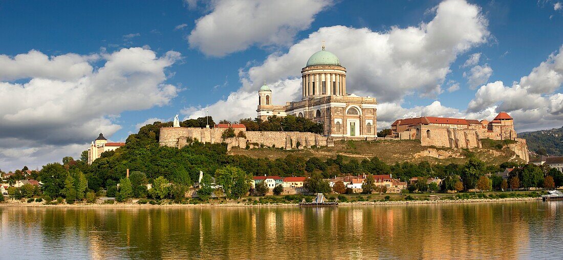 Exterior of the Neo Classical Esztergom Basilica, Cathedral Esztergomi Bazilika, Hungary