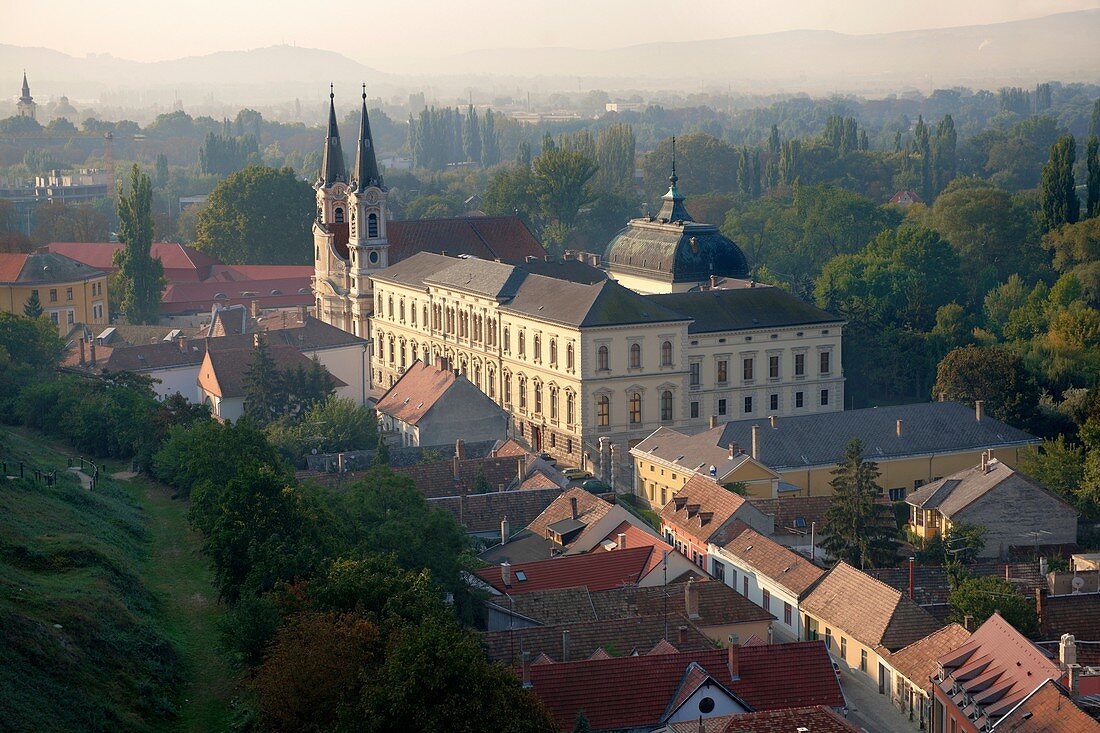 The Baroque Jesuit church and museum, Esztergom, Hungary