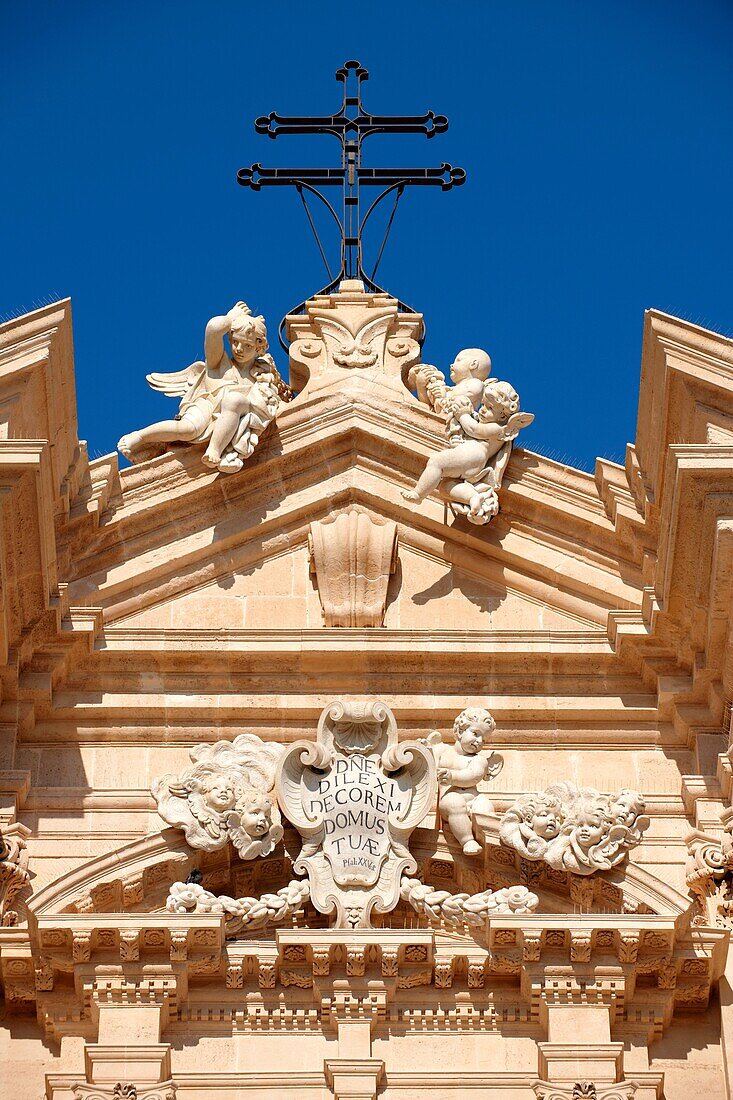 The Baroque Duomo cathedral, Syracuse Siracusa, Sicily