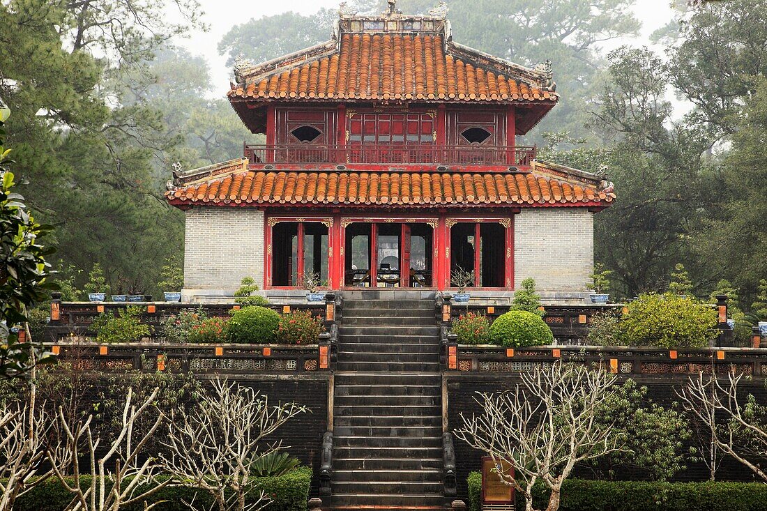 Vietnam, Hue, Tomb of Emperor Minh Mang