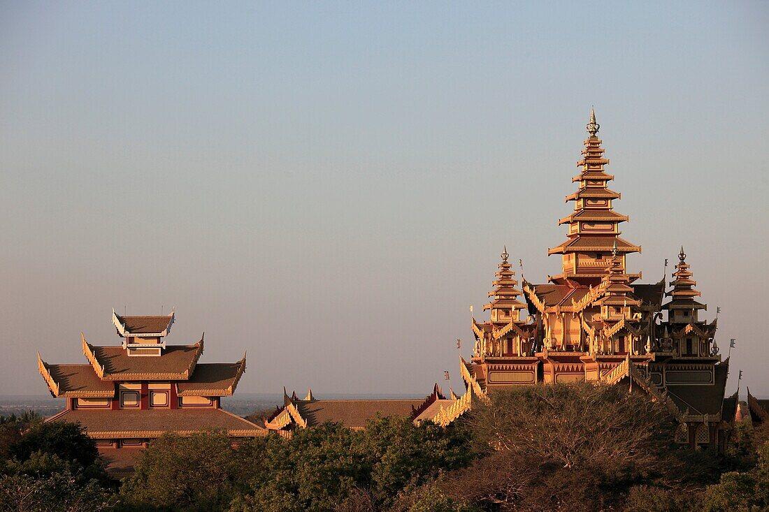 Myanmar, Burma, Bagan, Anawrahta's Palace, replica