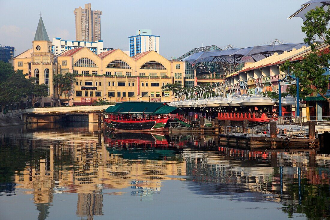 Singapore, Riverside Point, Clarke Quay, Singapore River