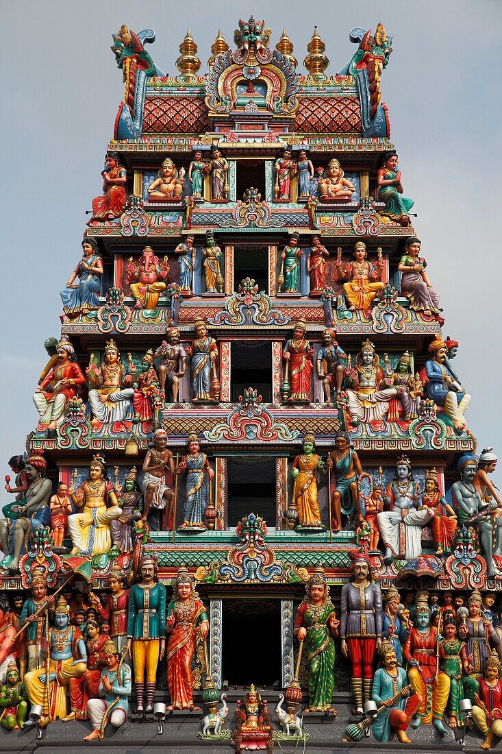 Singapore, Sri Mariamman hindu temple