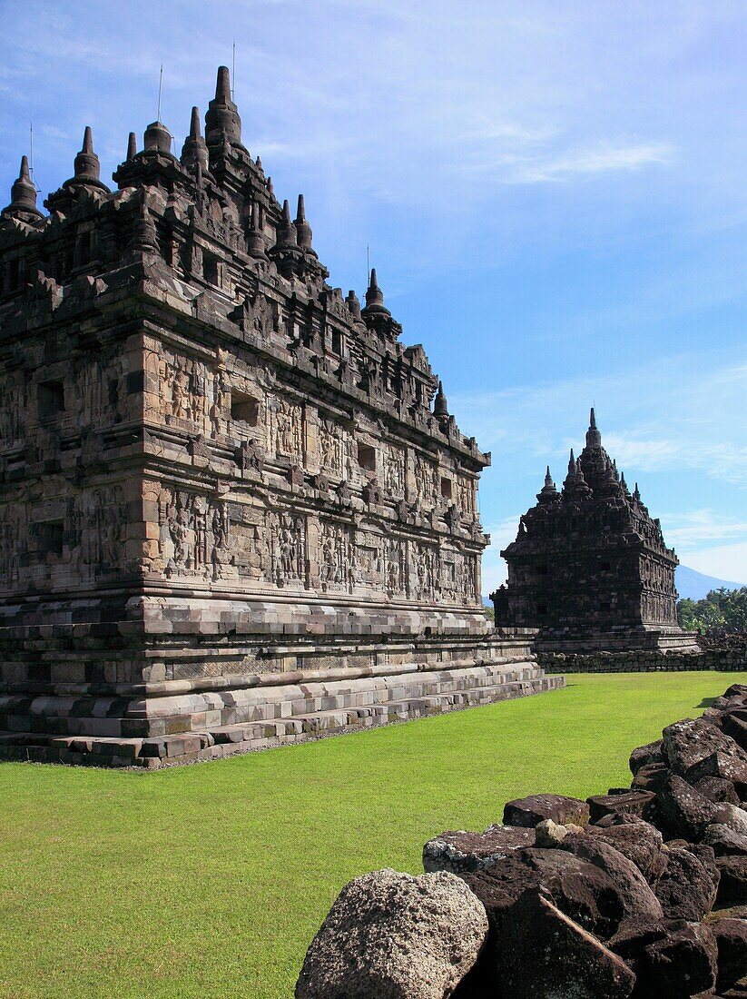 Indonesia, Java, Prambanan, Plaosan Lor hindu temple