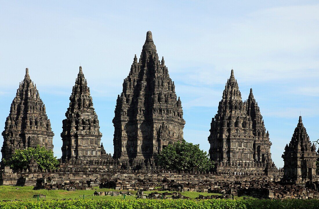 Indonesia, Java, Prambanan, hindu temples