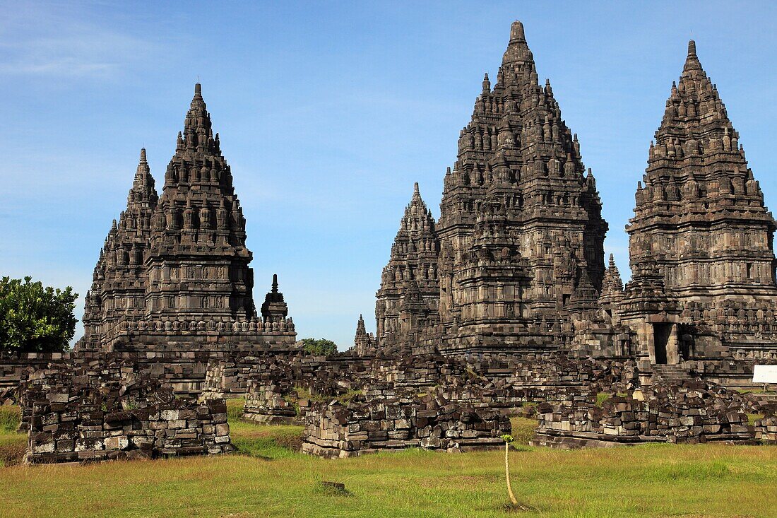 Indonesia, Java, Prambanan, hindu temples