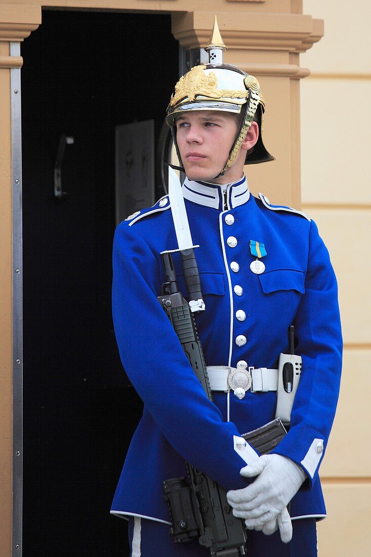 Sweden, Drottningholm Palace, guard