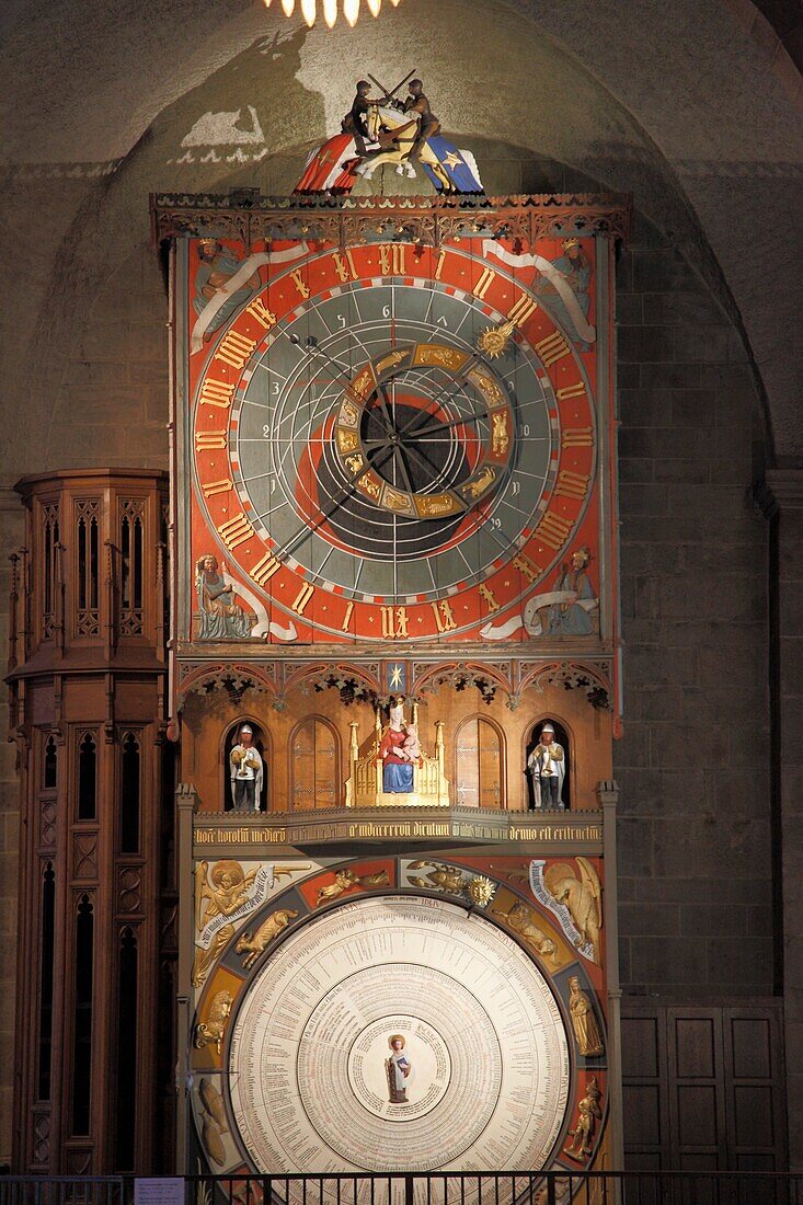 Sweden, Lund, Cathedral, astronomical clock