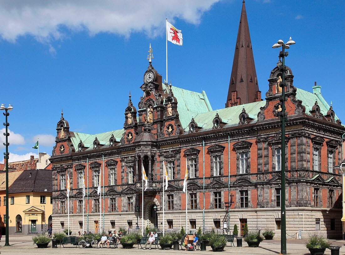 Sweden, Malmö, Malmo, Stortorget, City Hall