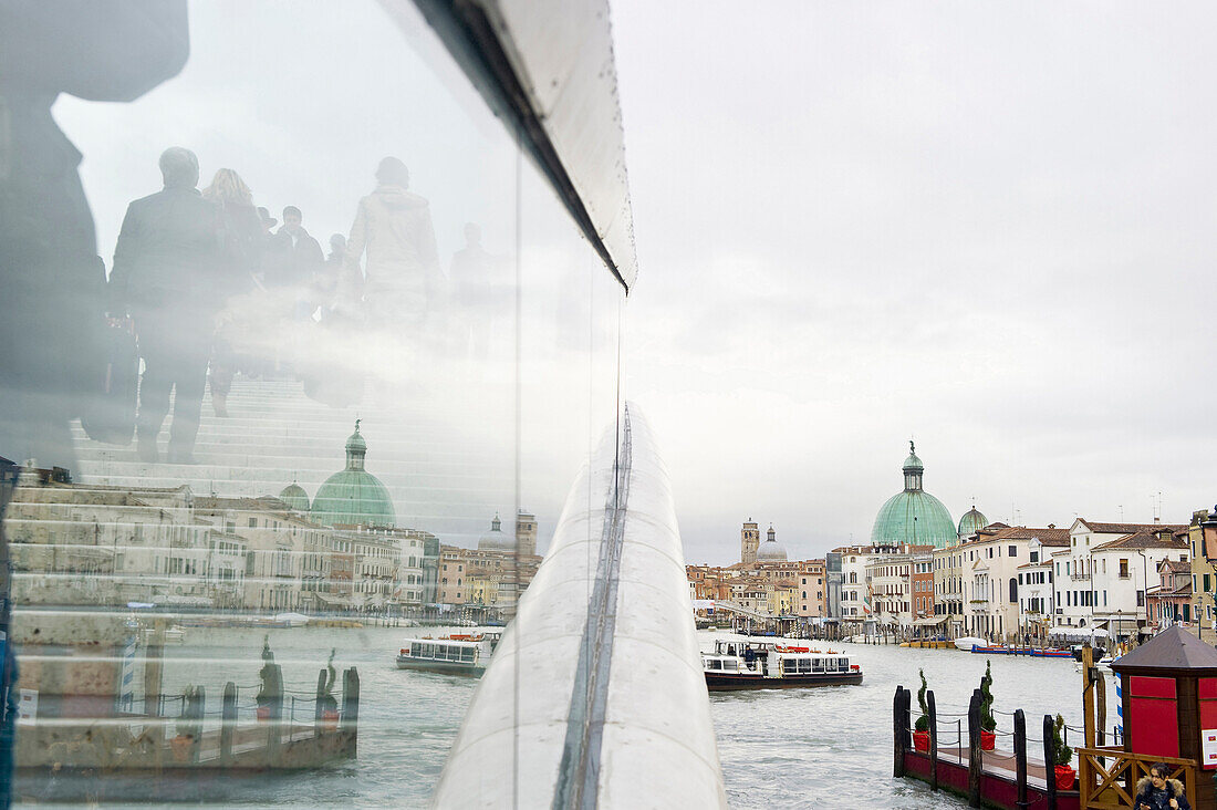 Ponte della Costituzione, Grand Canal, Venice, Veneto, Italy