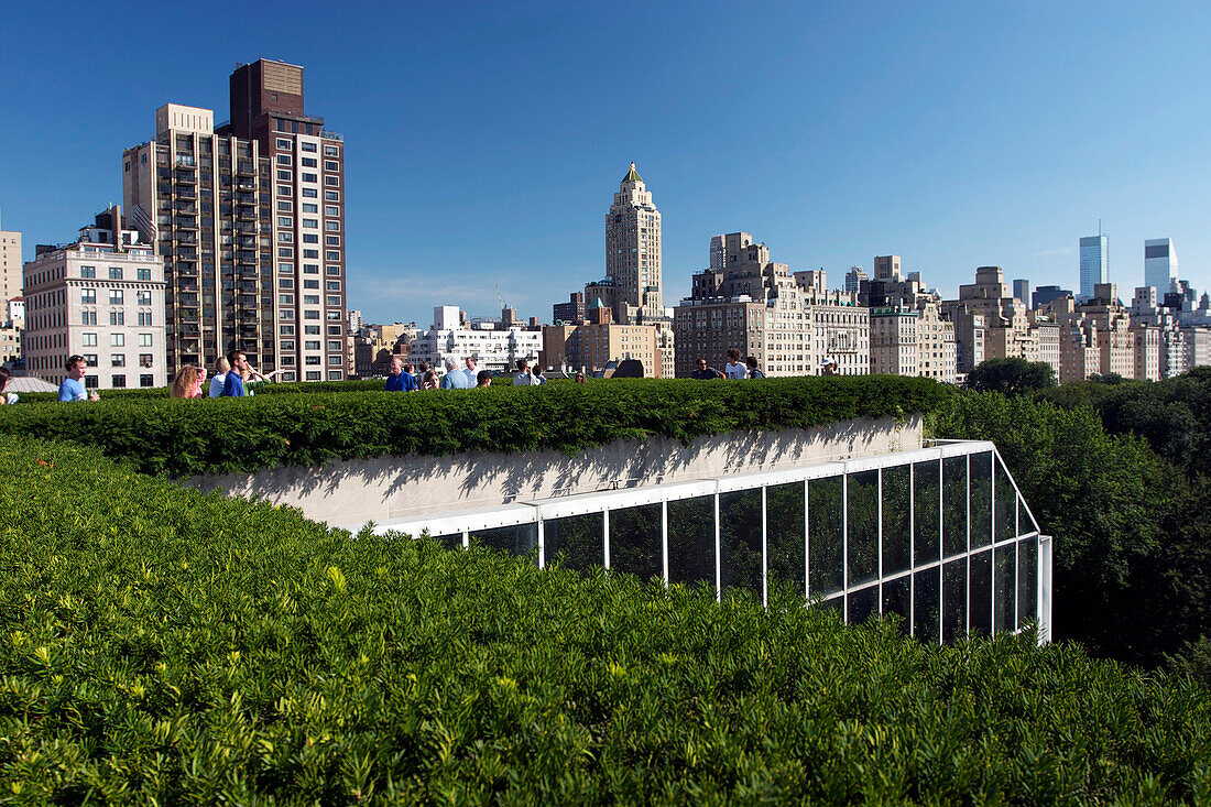 View of the Buildings in Midtown Seen From the Terrace of the Metropolitan Museum of Art, Manhattan, New York City, United States of America, Usa