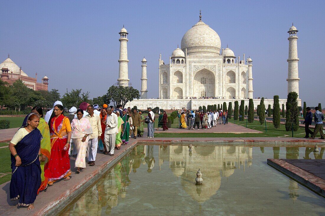 The Taj Mahal, Agra, India