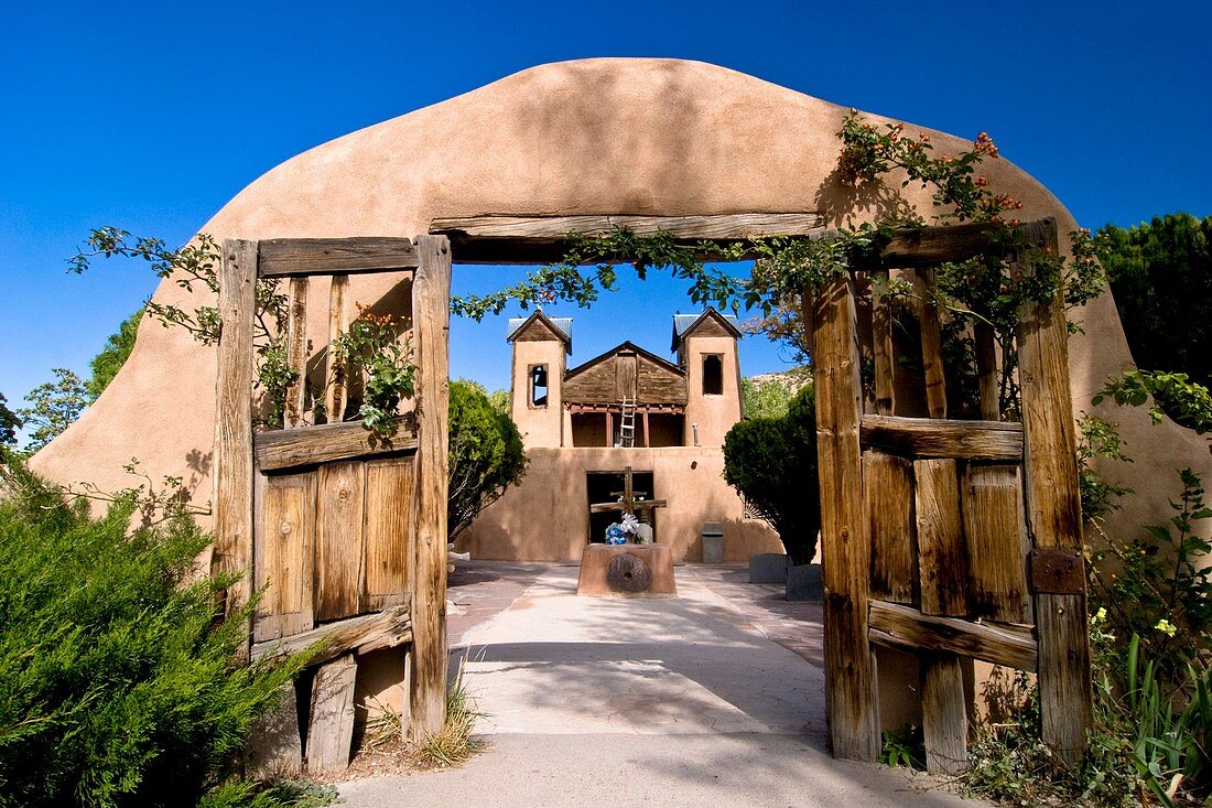 Santuario de Chimayo, Church. New Mexico, Usa