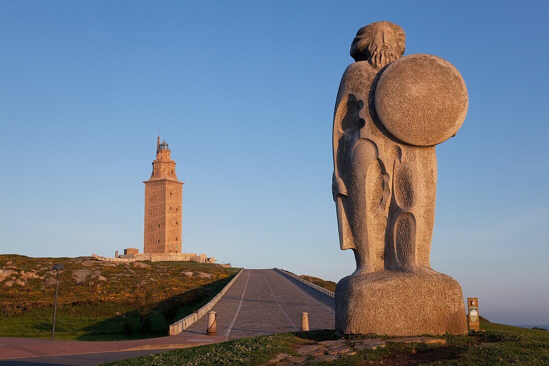 Hercules tower, A Coruña, Galicia, Spain