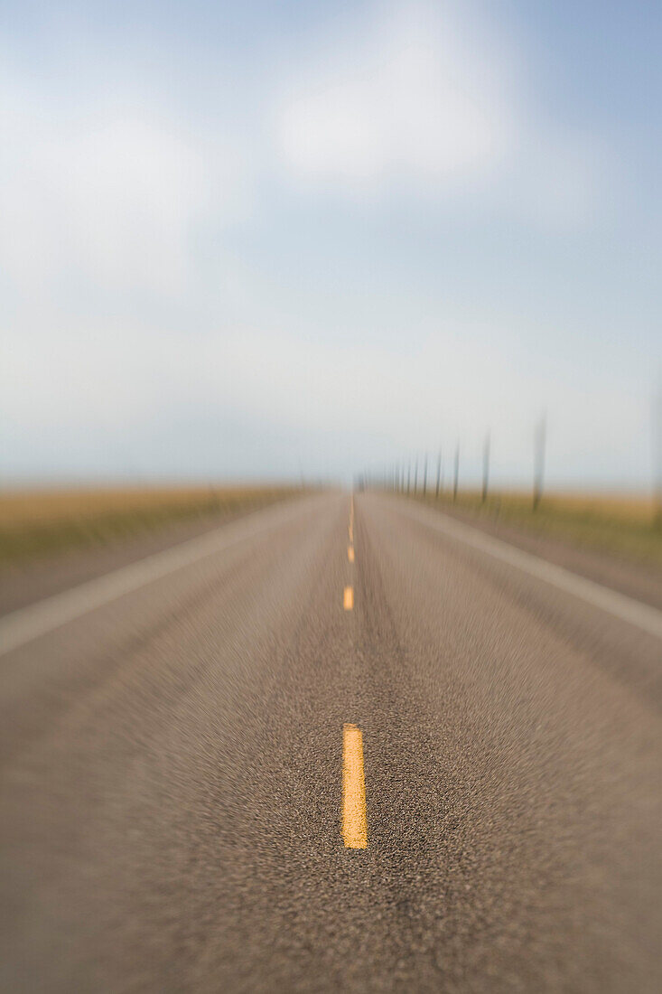 Soft Focus Open Road