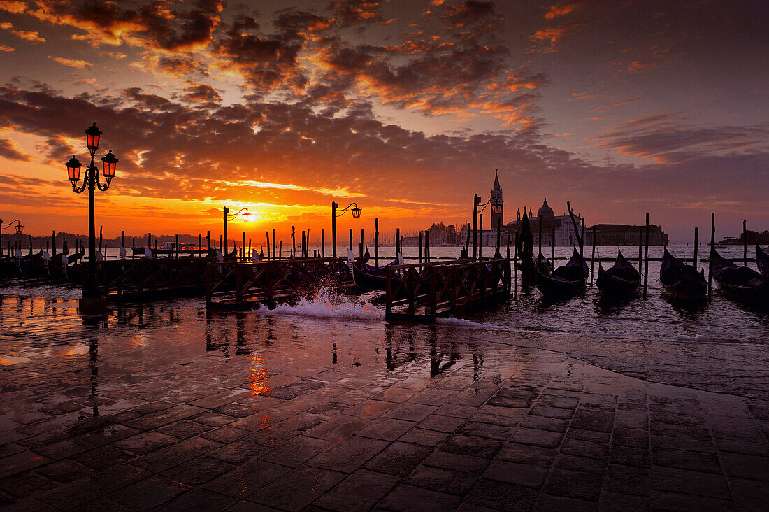View from Piazzetta to San Giorgio, Venice, Italy