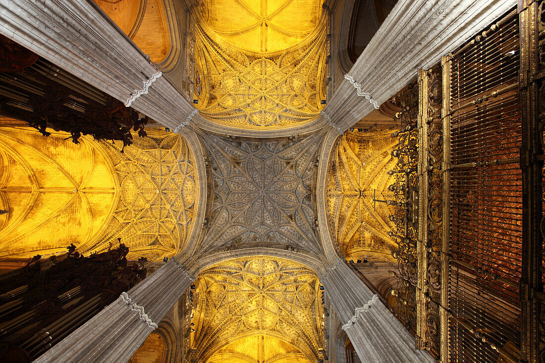 Kathedrale von Sevillia, Santa María de la Sede, Unesco Weltkulturerbe, Sevilla, Andalusien, Spanien