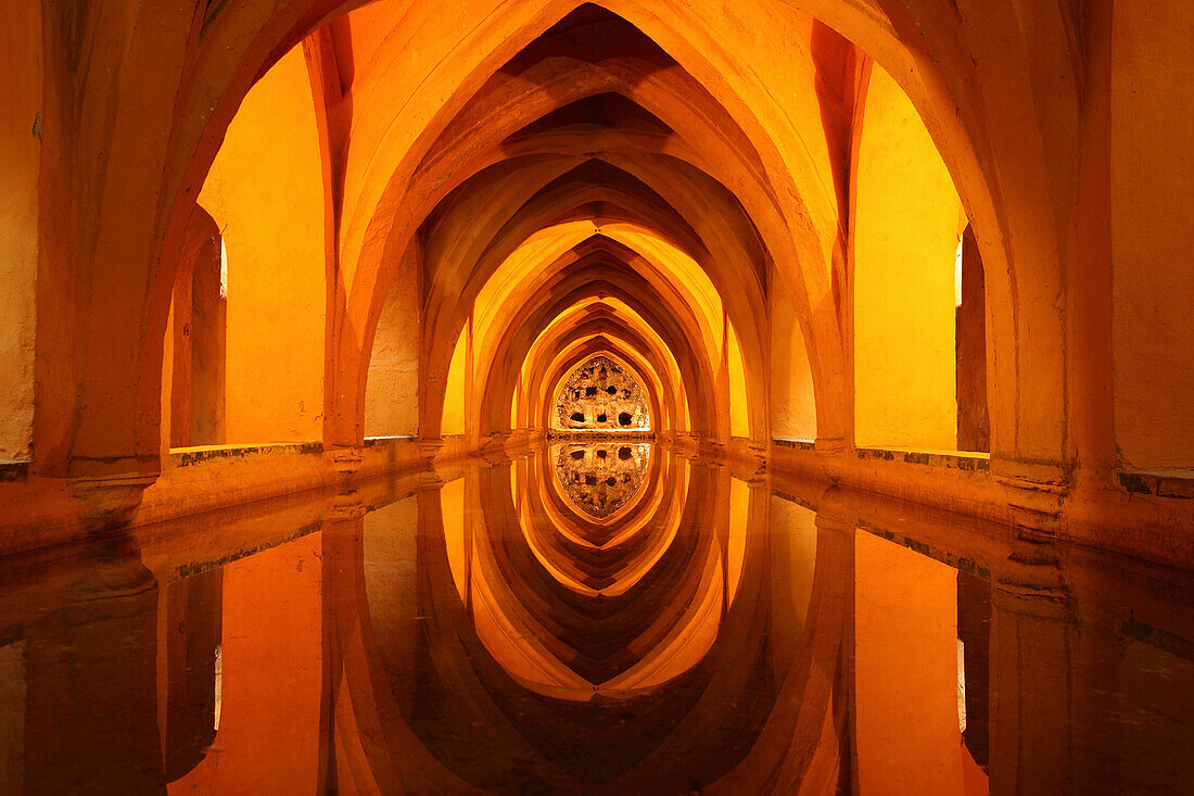 Alcazar, Unesco Weltkulturerbe, Sevilla, Andalusien, Spanien