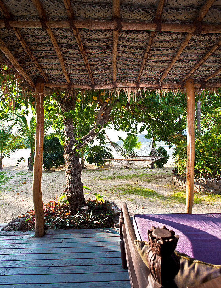 Covered Porch, Yaqeta Island, Fiji