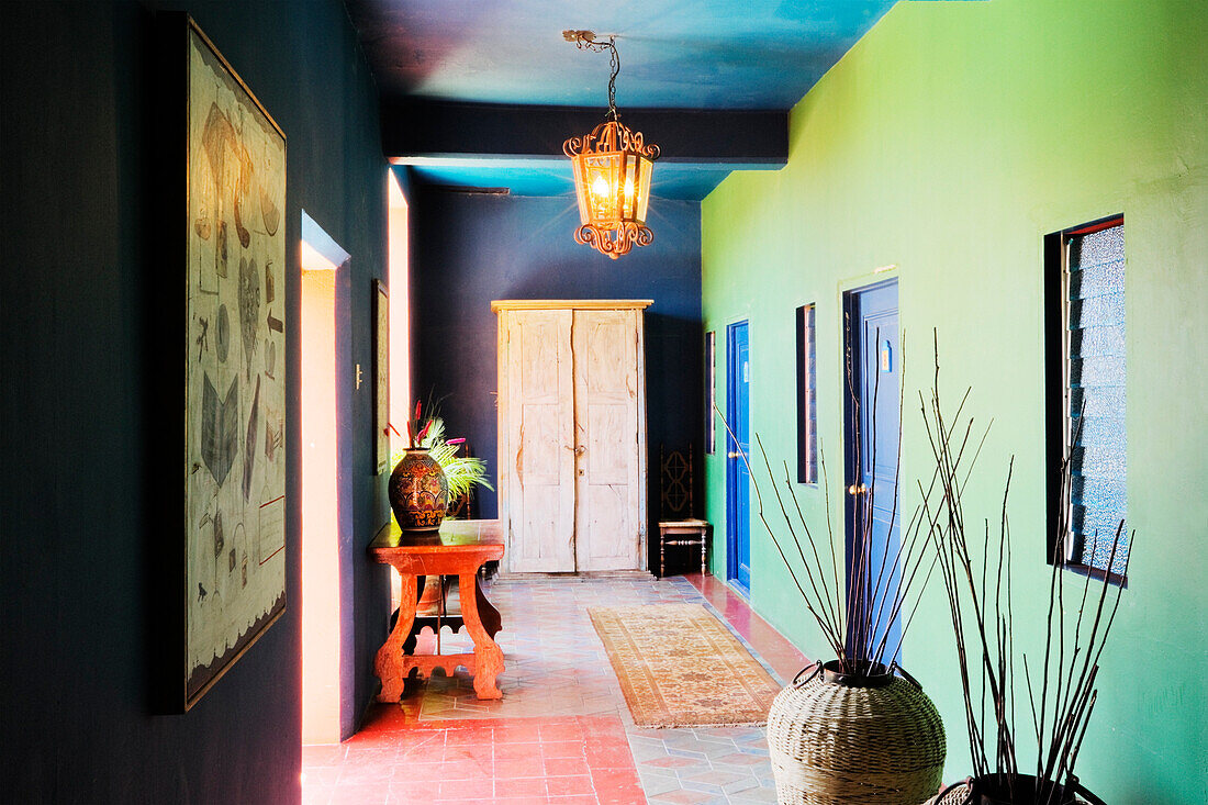 Interior Corridor, Todos Santos, Baja California, Mexico