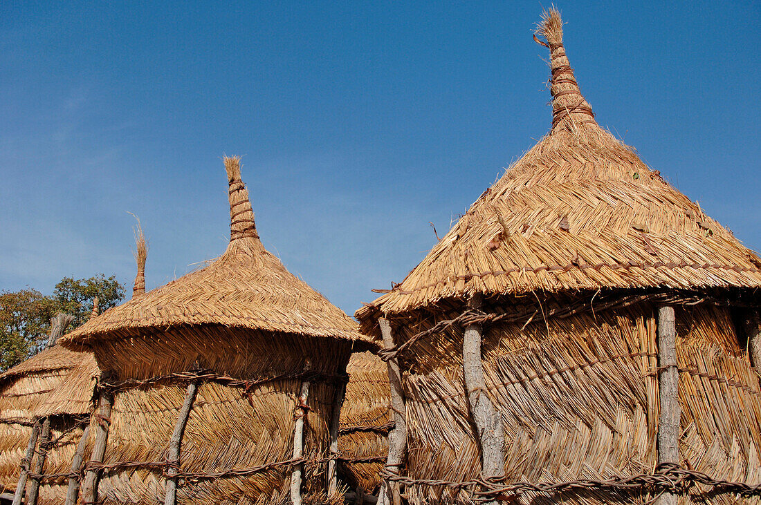 Western Africa,  Burkina-Faso, Mossi people village