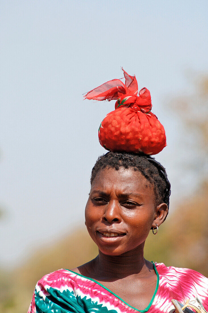 Western Africa, Ghana, Lobi Village of Wenohian